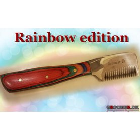 Trim. nůž GroomerDK prof Rainbow edition MEDIUM  P