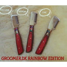 Trimovací nůž Groomer DK Rainbow edition
