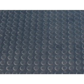 Penízková guma na stůl černá 120x70 cm